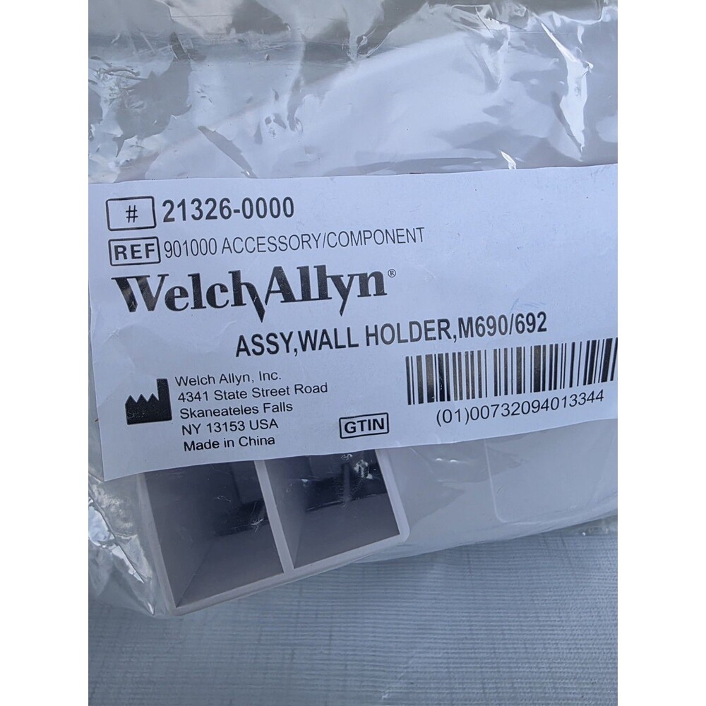 Welch Allyn REF901000 Accessory Component #21326-0000 Wall Holder M690/692